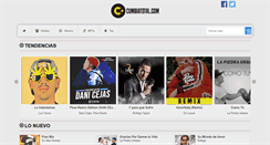 Desktop Screenshot of cumbiatotal.com